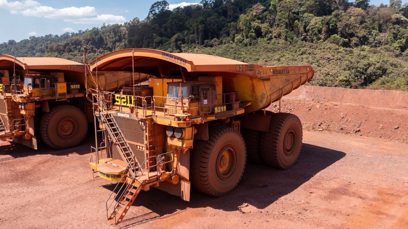 Caminhões autônomos começam a operar em Carajás