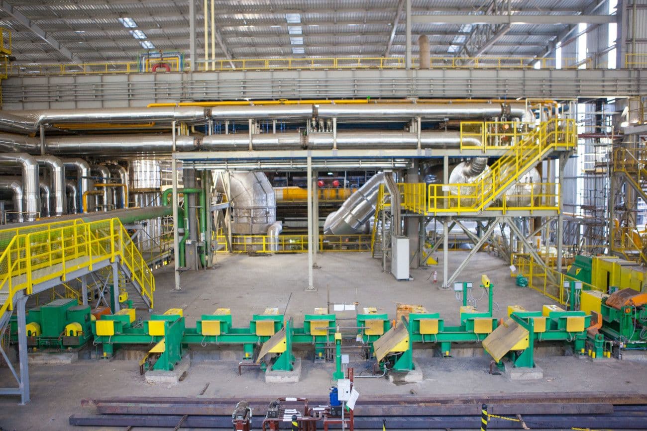 Laminador 3 opera em janeiro de 2022