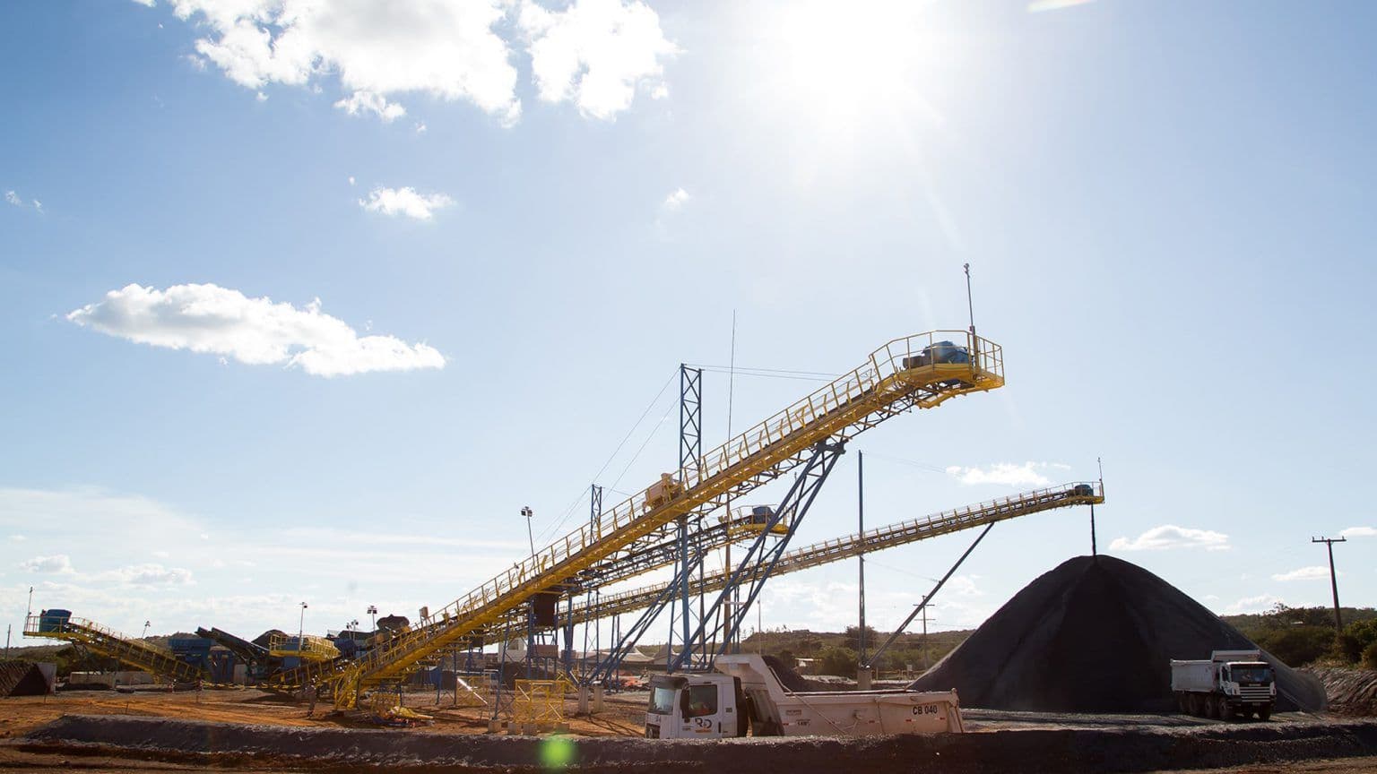 Produção mineral cresce 53% no semestre