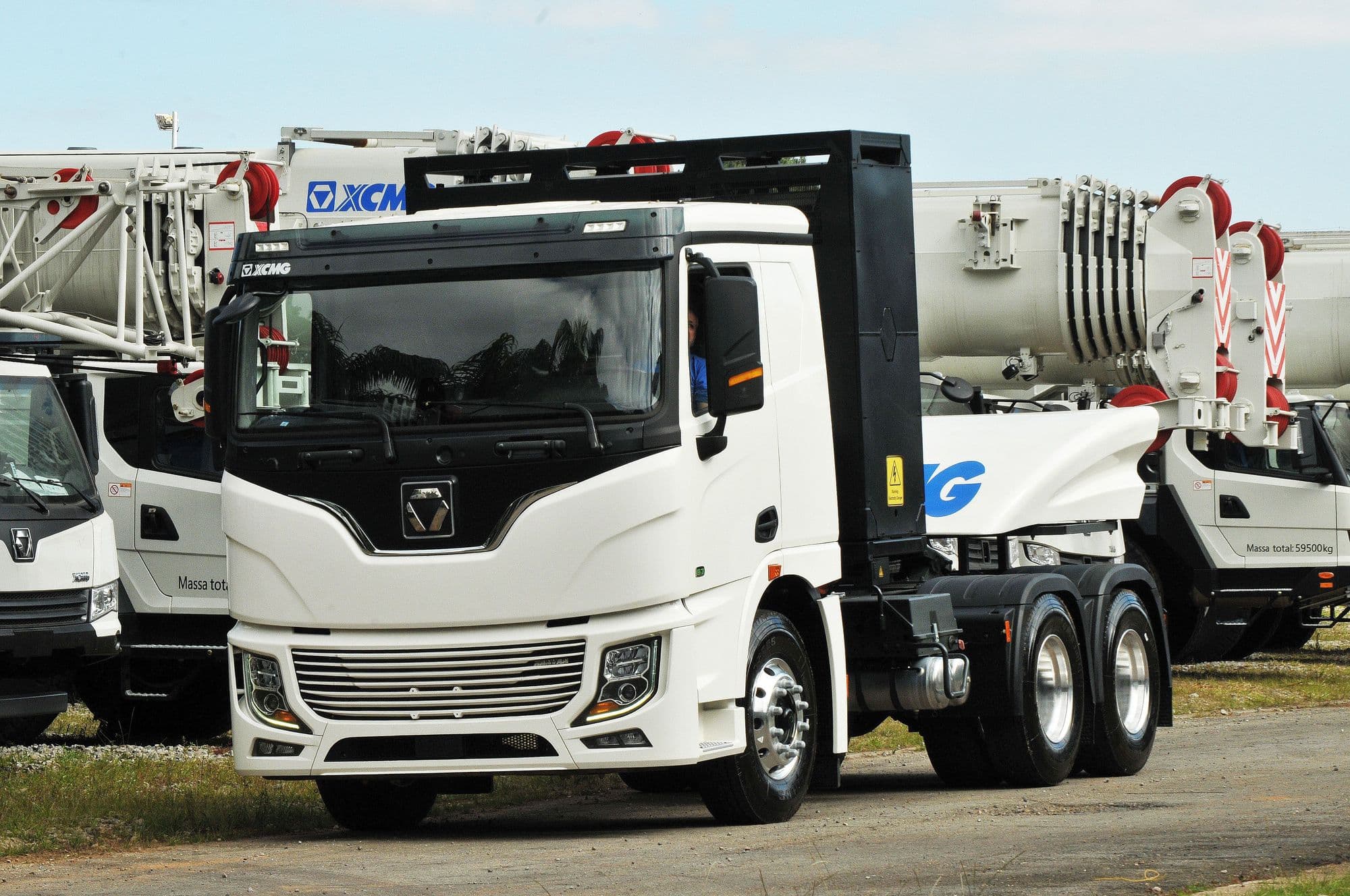 XCMG quer avançar com caminhões elétricos