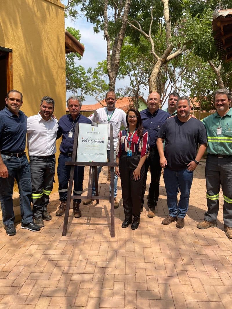 Hochschild inaugura Trilha do Conhecimento em Goiás