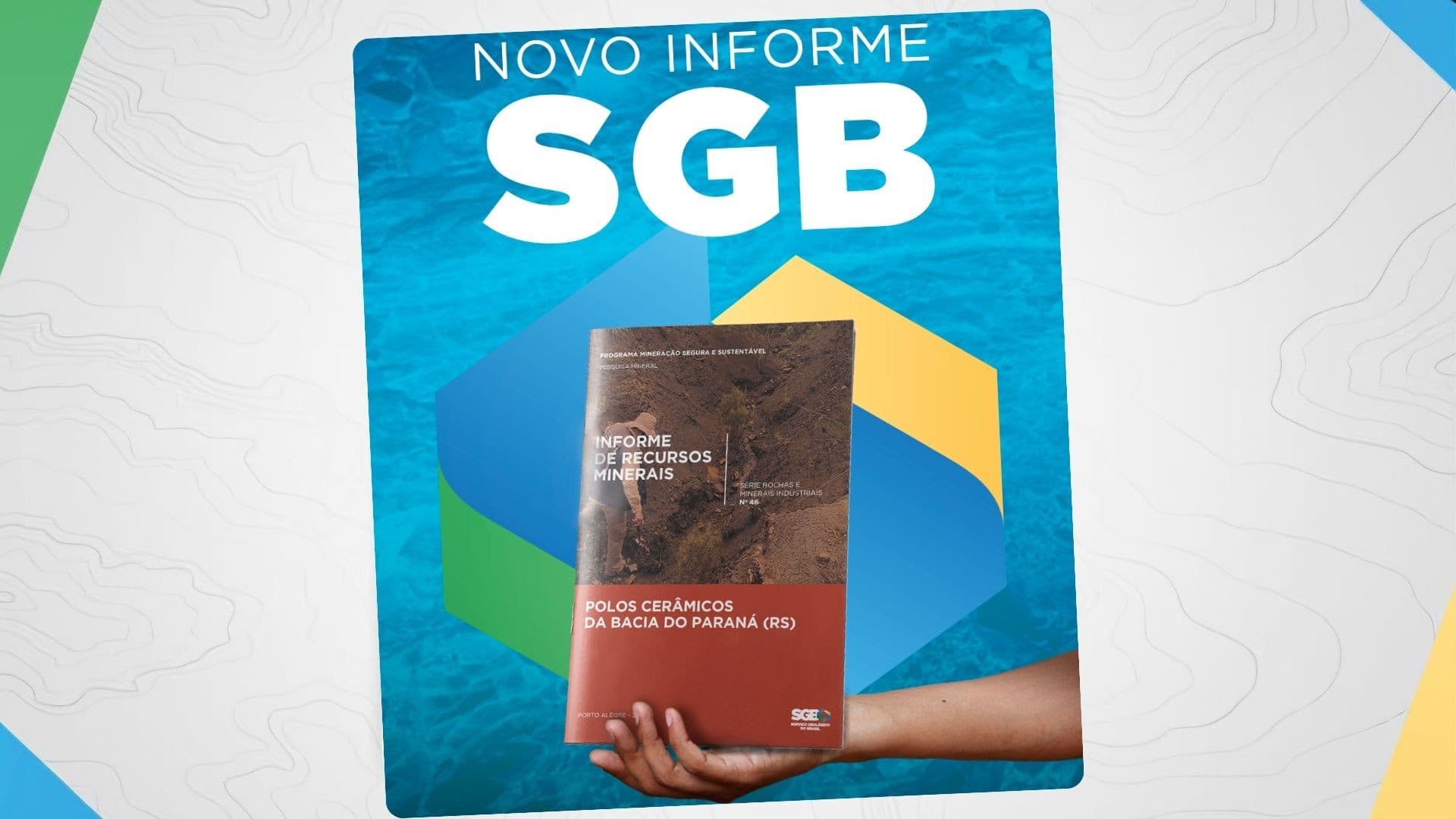 SGB divulga potencial mineral para indústria cerâmica