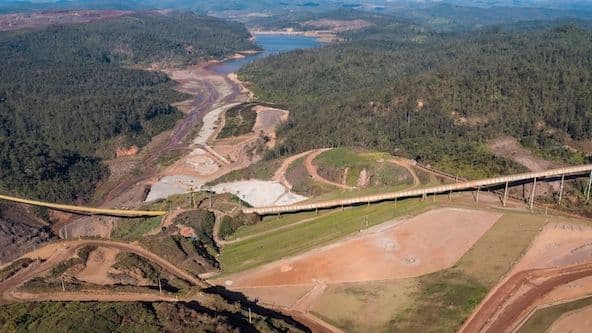 Aproveitamento de rejeitos da Samarco alcança 45% em 2025
