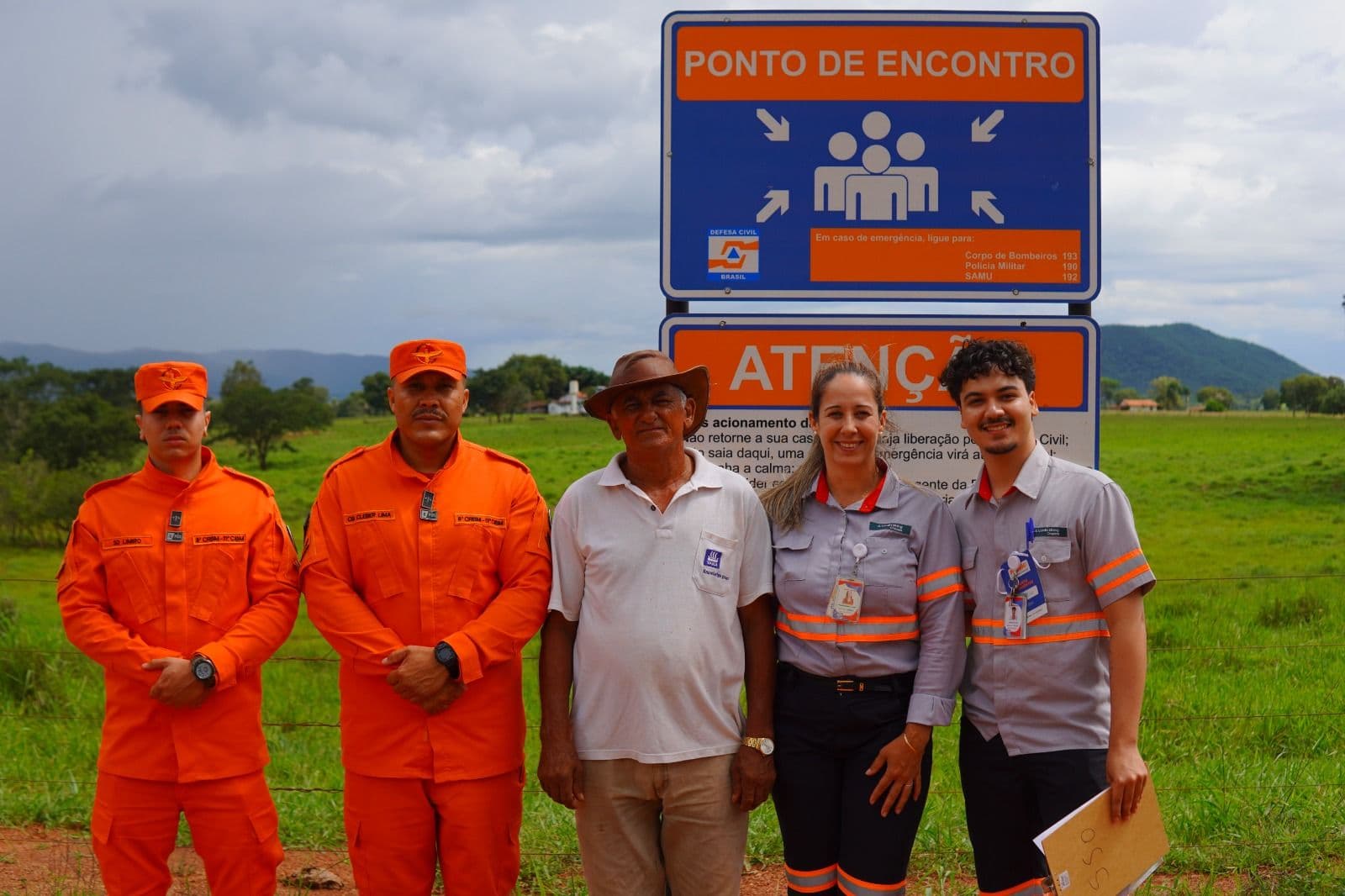Lundin Mining realiza simulado envolvendo barragem do município